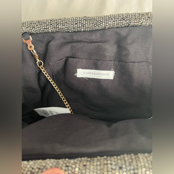 NWT Anthropologie Studded Velvet Embellished Clutch - Picture 10 of 14